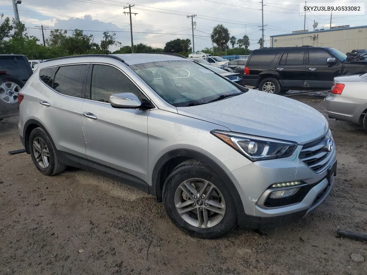 5XYZU3LB9JG533082 2018 Hyundai Santa Fe Sport