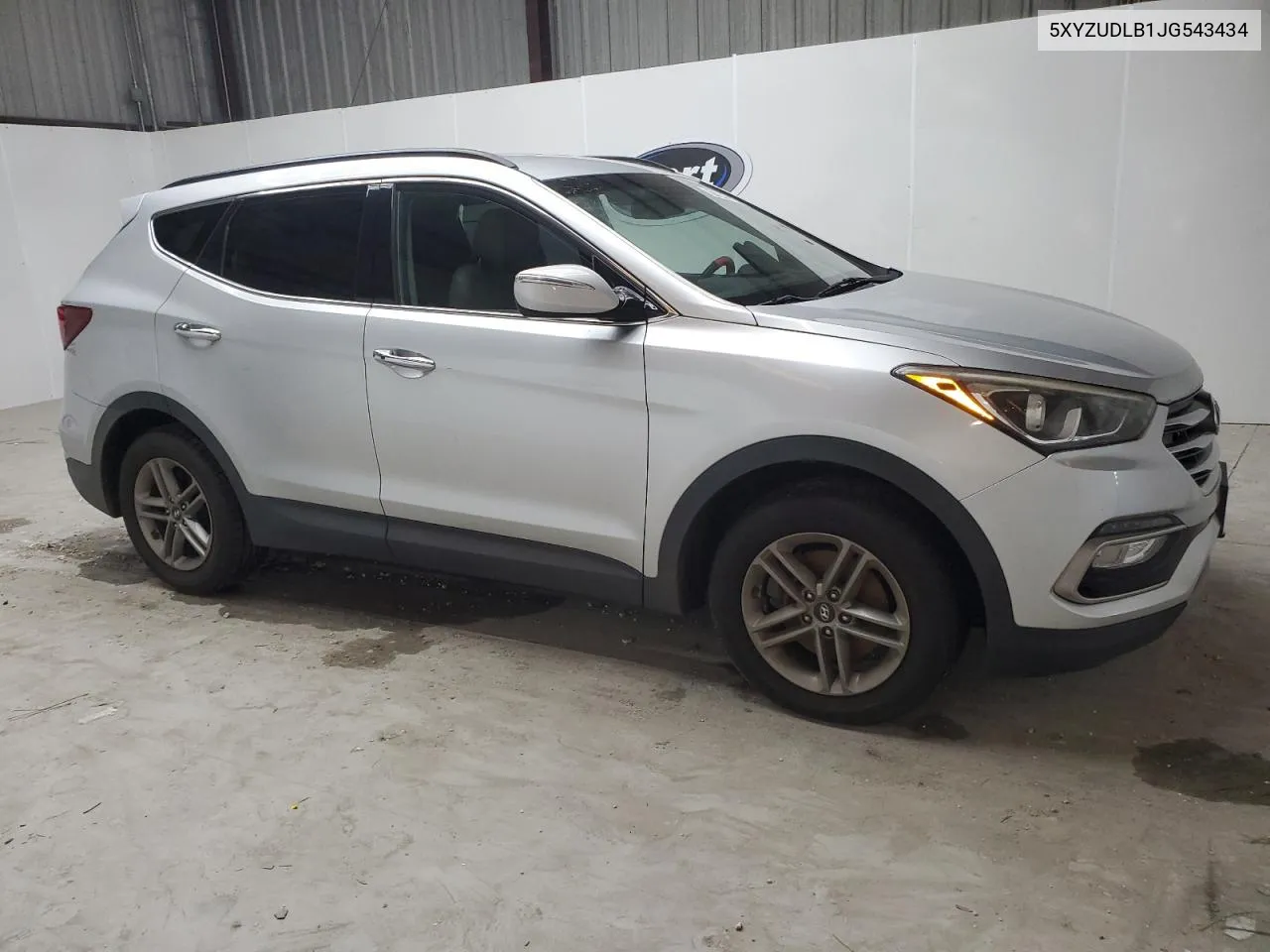 2018 Hyundai Santa Fe Sport VIN: 5XYZUDLB1JG543434 Lot: 71947634