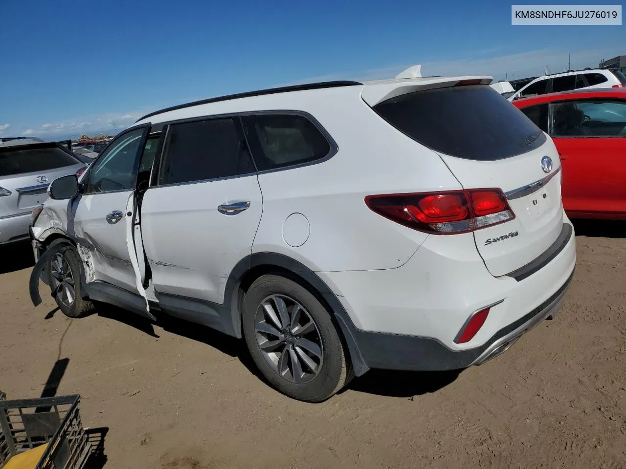 KM8SNDHF6JU276019 2018 Hyundai Santa Fe Se