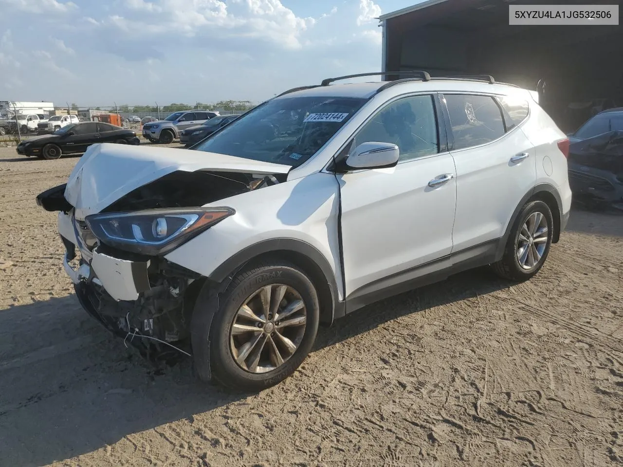 5XYZU4LA1JG532506 2018 Hyundai Santa Fe Sport