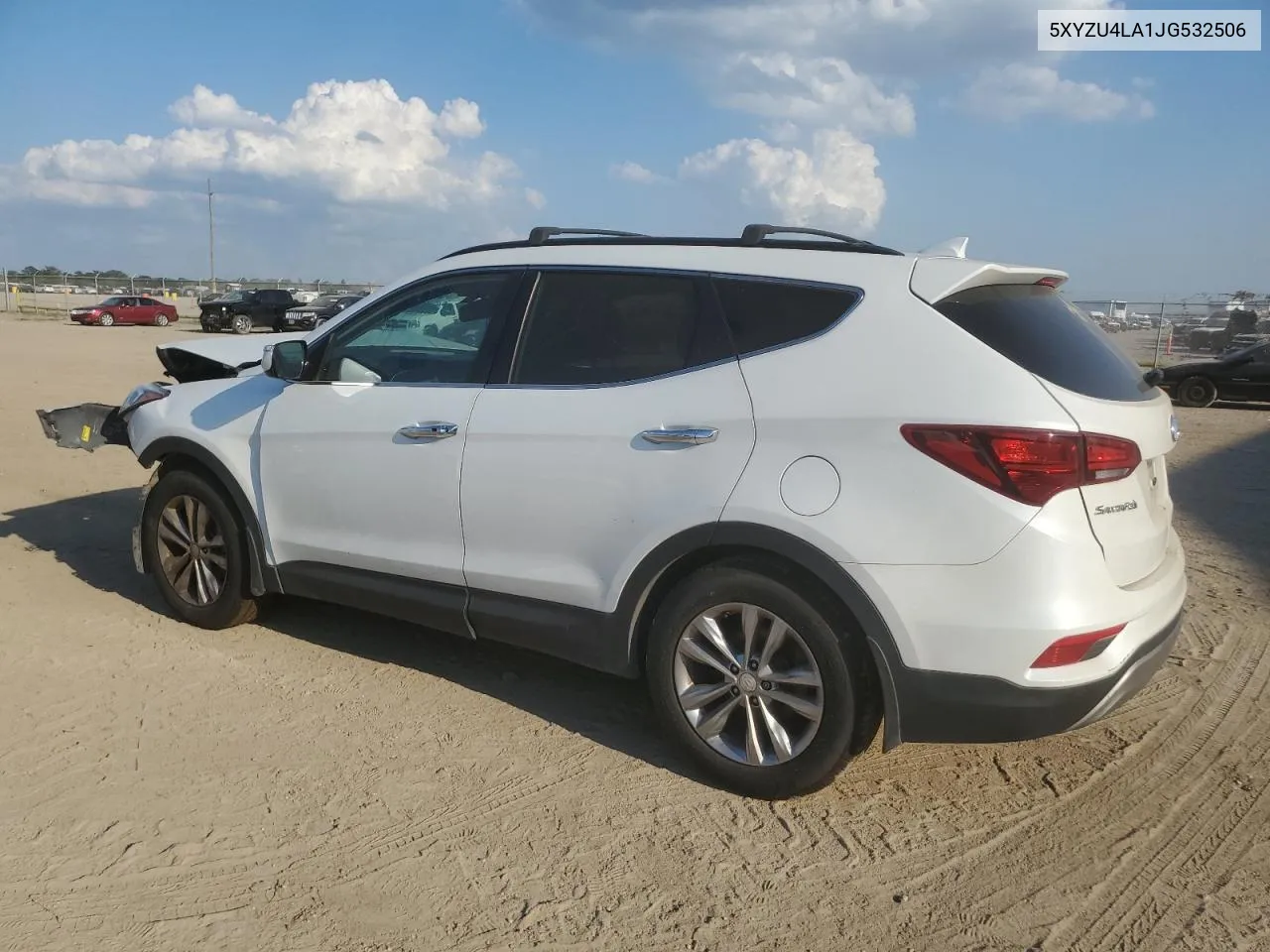 5XYZU4LA1JG532506 2018 Hyundai Santa Fe Sport