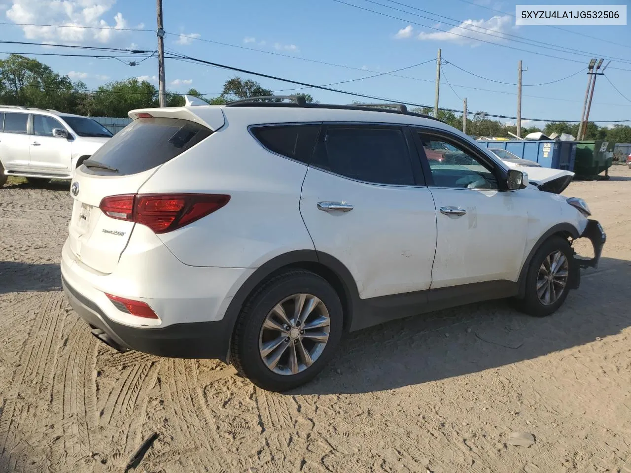 2018 Hyundai Santa Fe Sport VIN: 5XYZU4LA1JG532506 Lot: 72024144