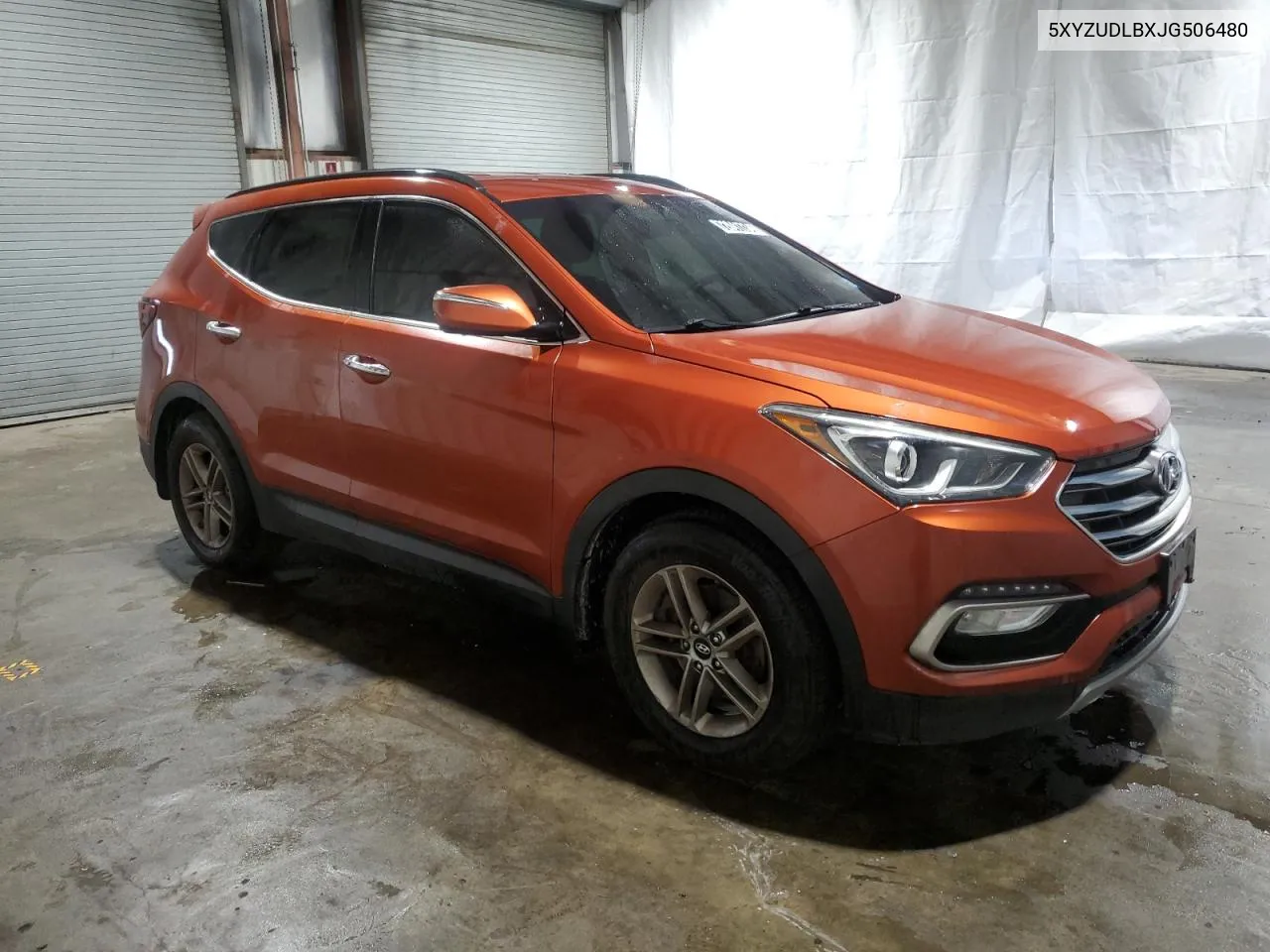 2018 Hyundai Santa Fe Sport VIN: 5XYZUDLBXJG506480 Lot: 72041734