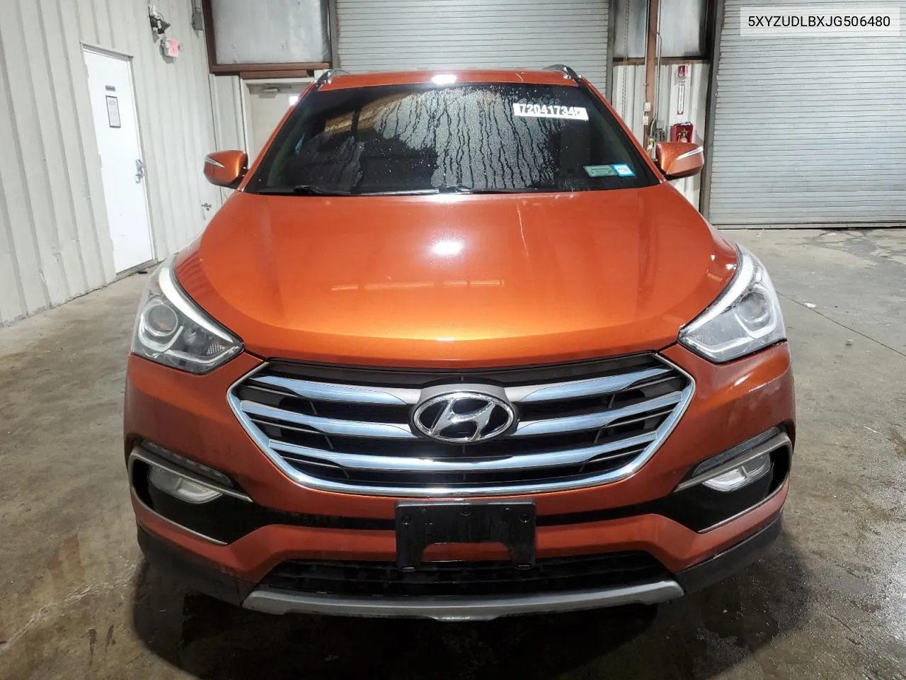 2018 Hyundai Santa Fe Sport VIN: 5XYZUDLBXJG506480 Lot: 72041734