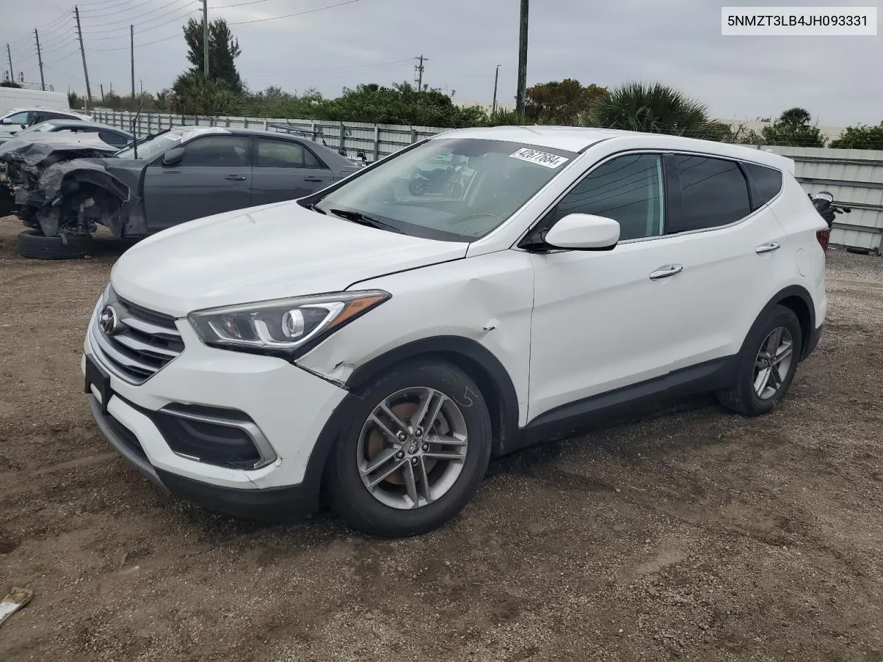 5NMZT3LB4JH093331 2018 Hyundai Santa Fe Sport