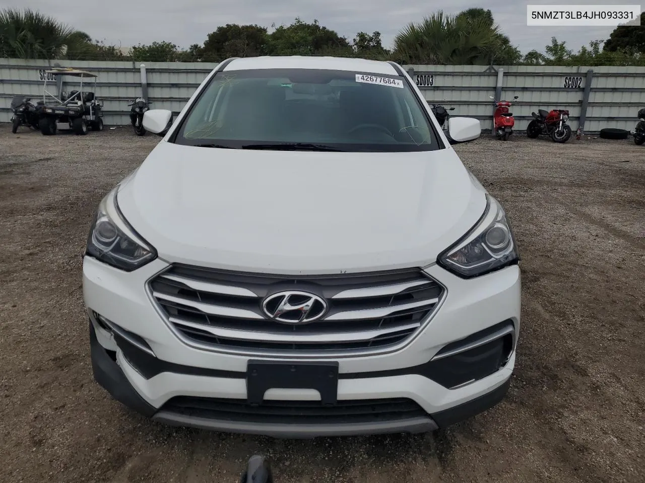 2018 Hyundai Santa Fe Sport VIN: 5NMZT3LB4JH093331 Lot: 72059444