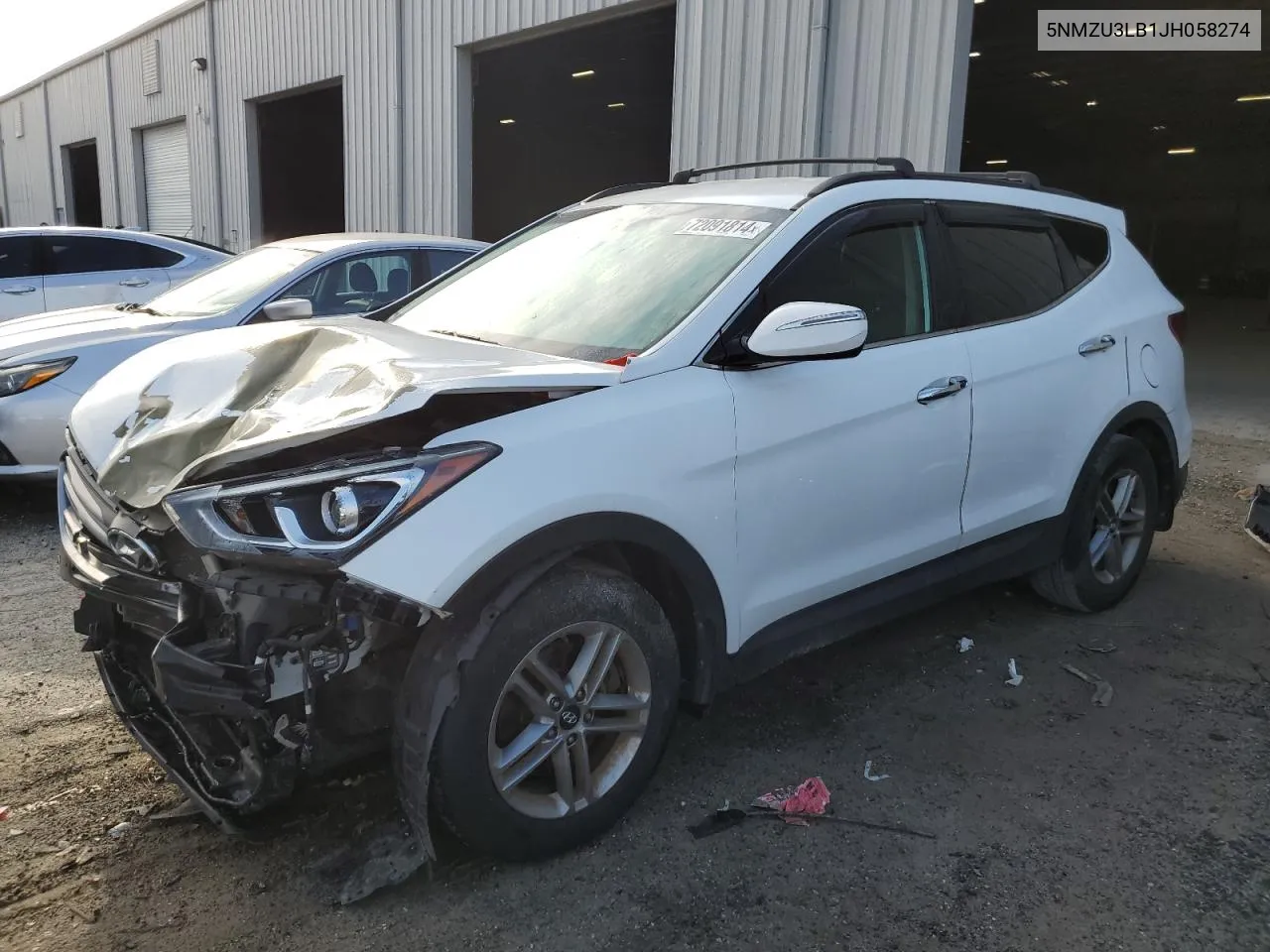 5NMZU3LB1JH058274 2018 Hyundai Santa Fe Sport