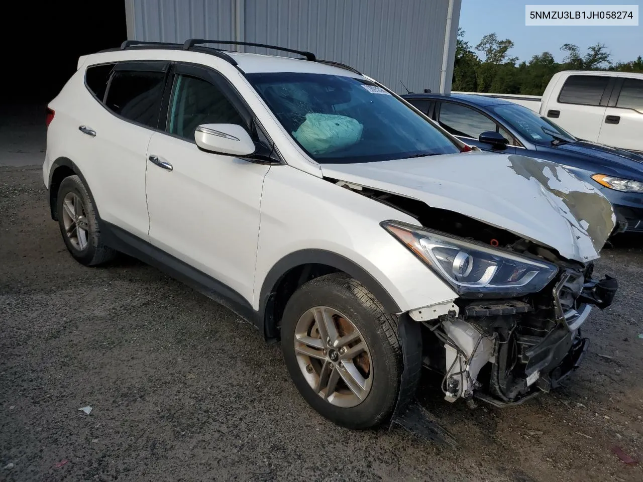 2018 Hyundai Santa Fe Sport VIN: 5NMZU3LB1JH058274 Lot: 72091814