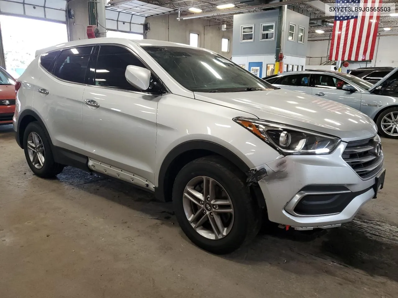 5XYZT3LB9JG565503 2018 Hyundai Santa Fe Sport