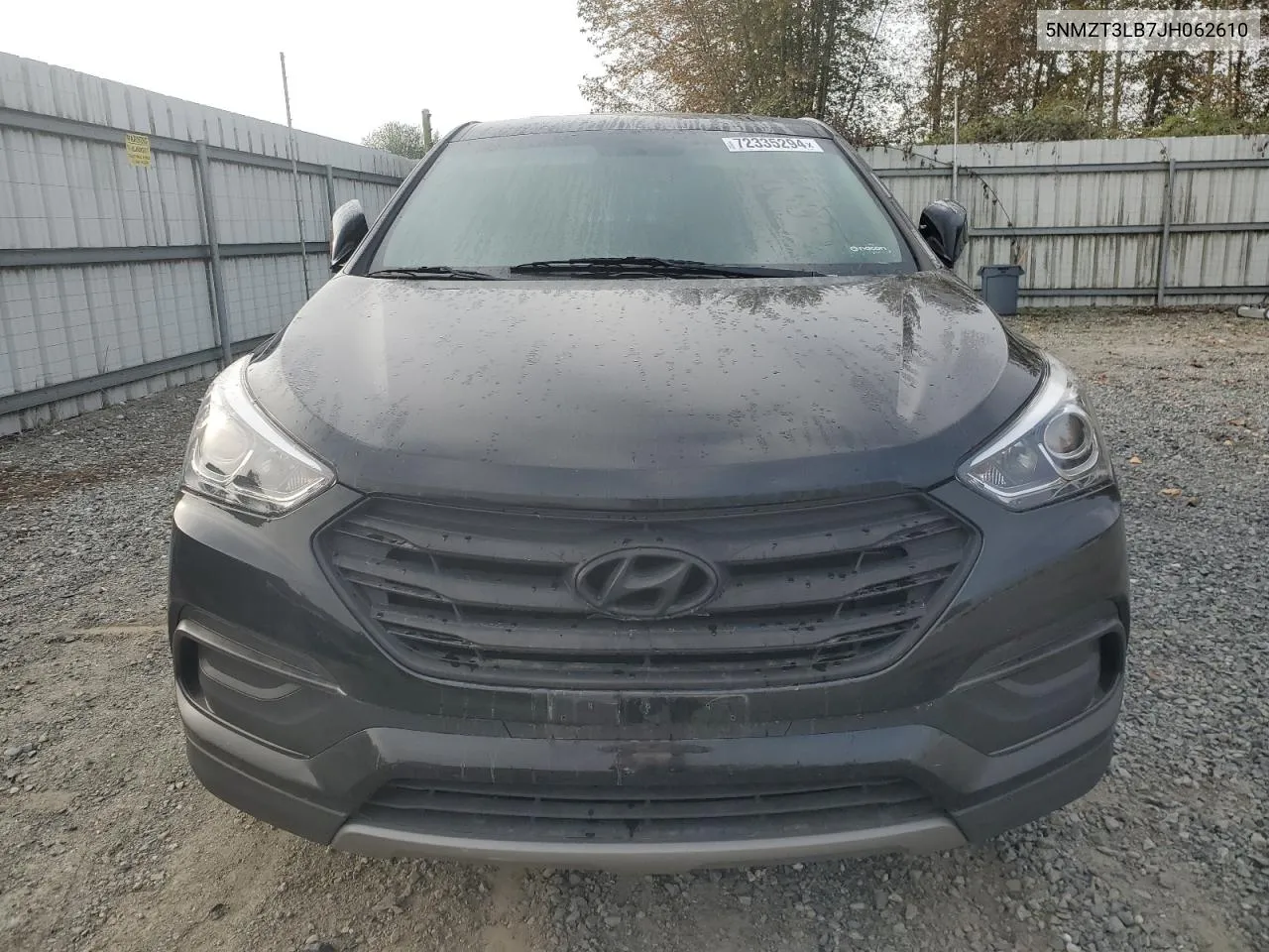 2018 Hyundai Santa Fe Sport VIN: 5NMZT3LB7JH062610 Lot: 72335294