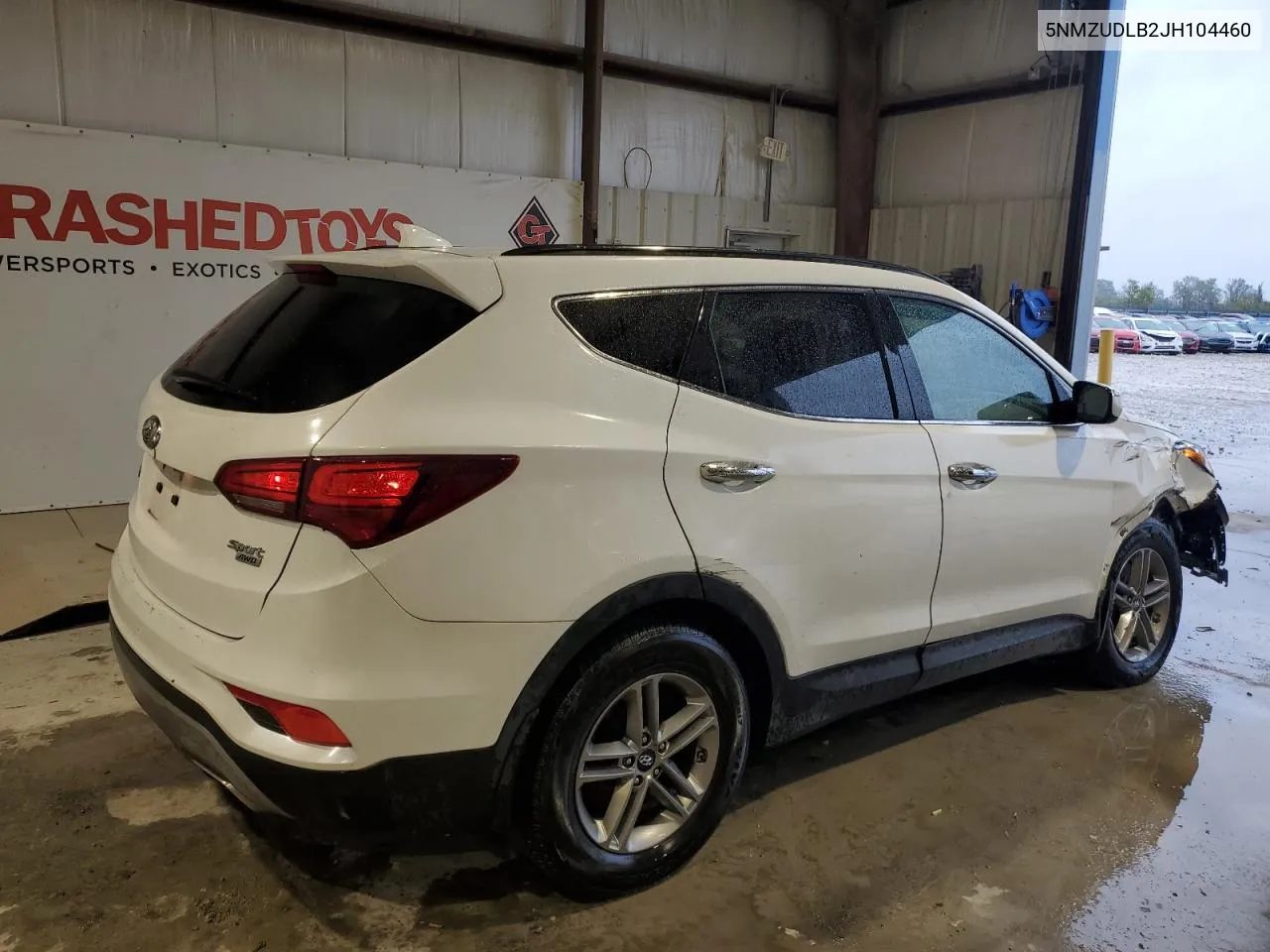 5NMZUDLB2JH104460 2018 Hyundai Santa Fe Sport