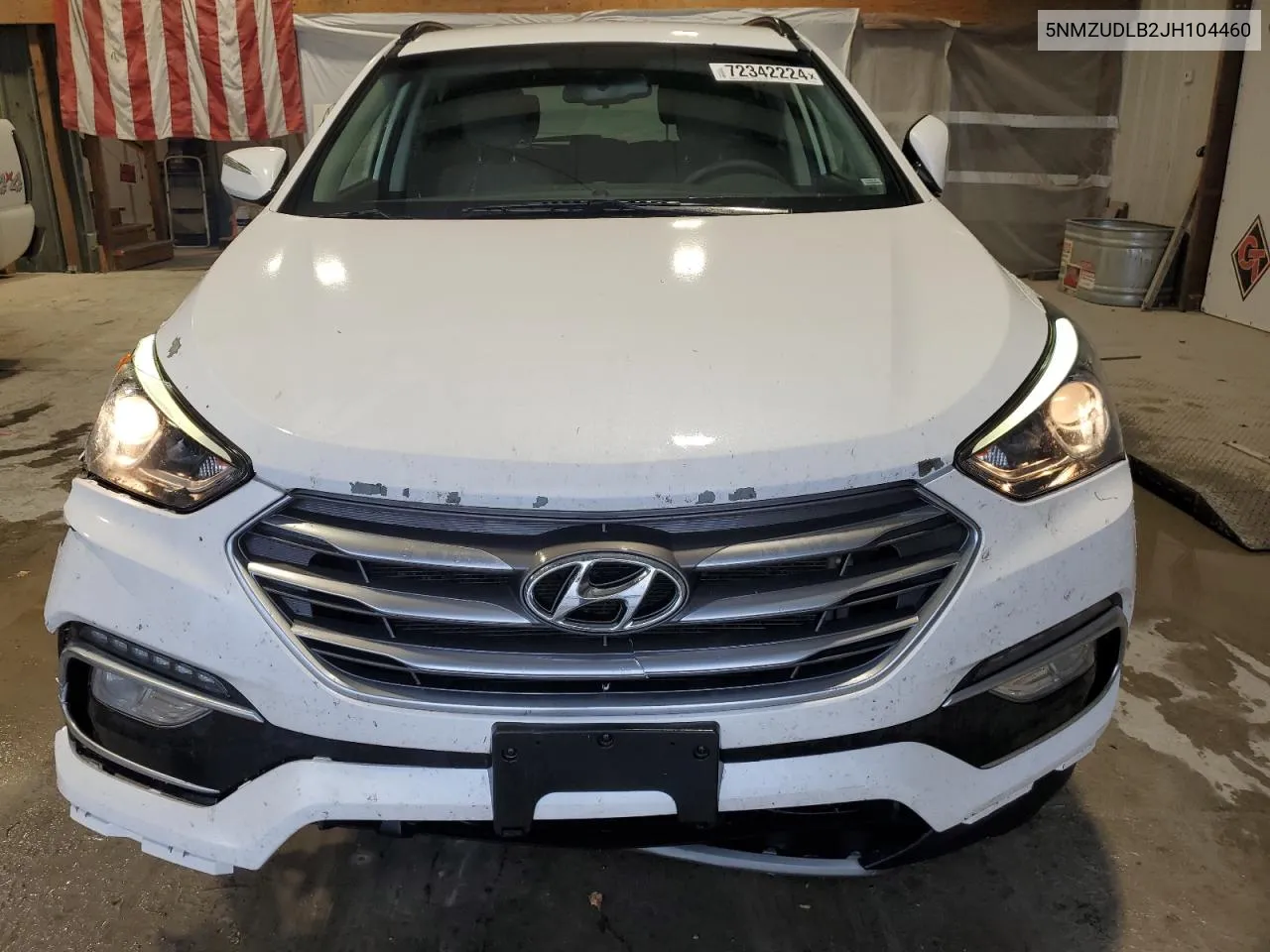 5NMZUDLB2JH104460 2018 Hyundai Santa Fe Sport