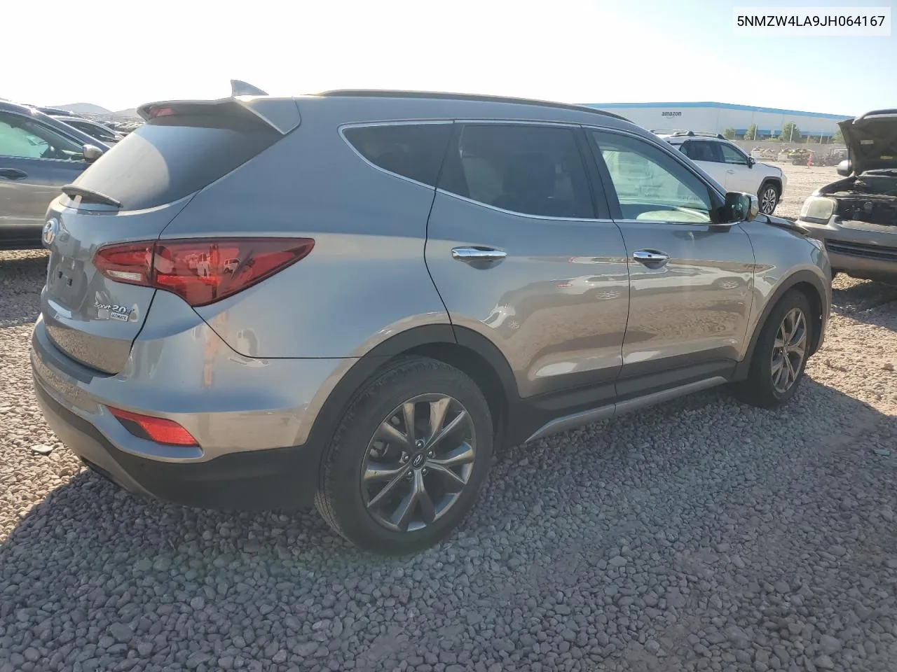 2018 Hyundai Santa Fe Sport VIN: 5NMZW4LA9JH064167 Lot: 72455854