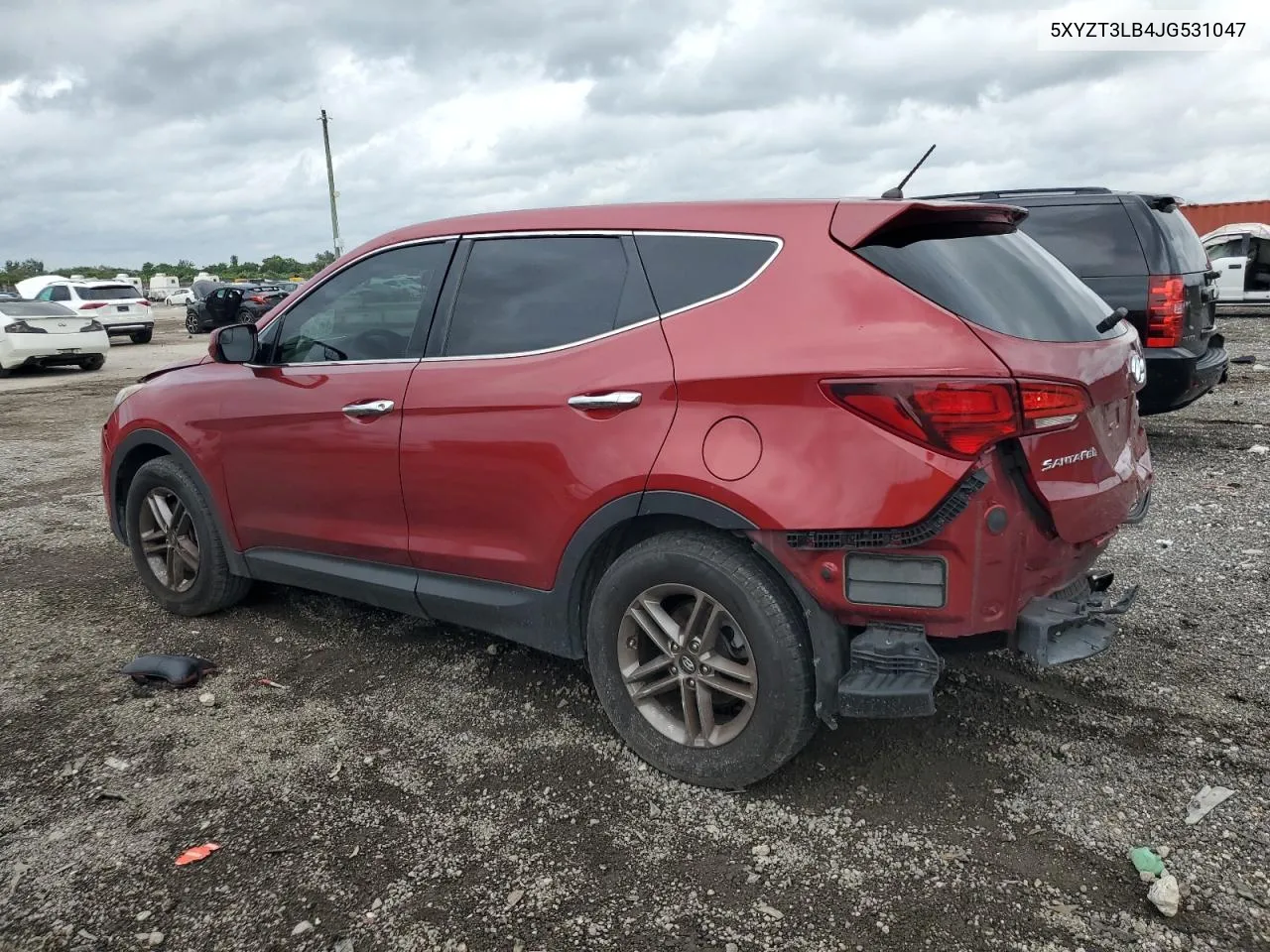 2018 Hyundai Santa Fe Sport VIN: 5XYZT3LB4JG531047 Lot: 72521804