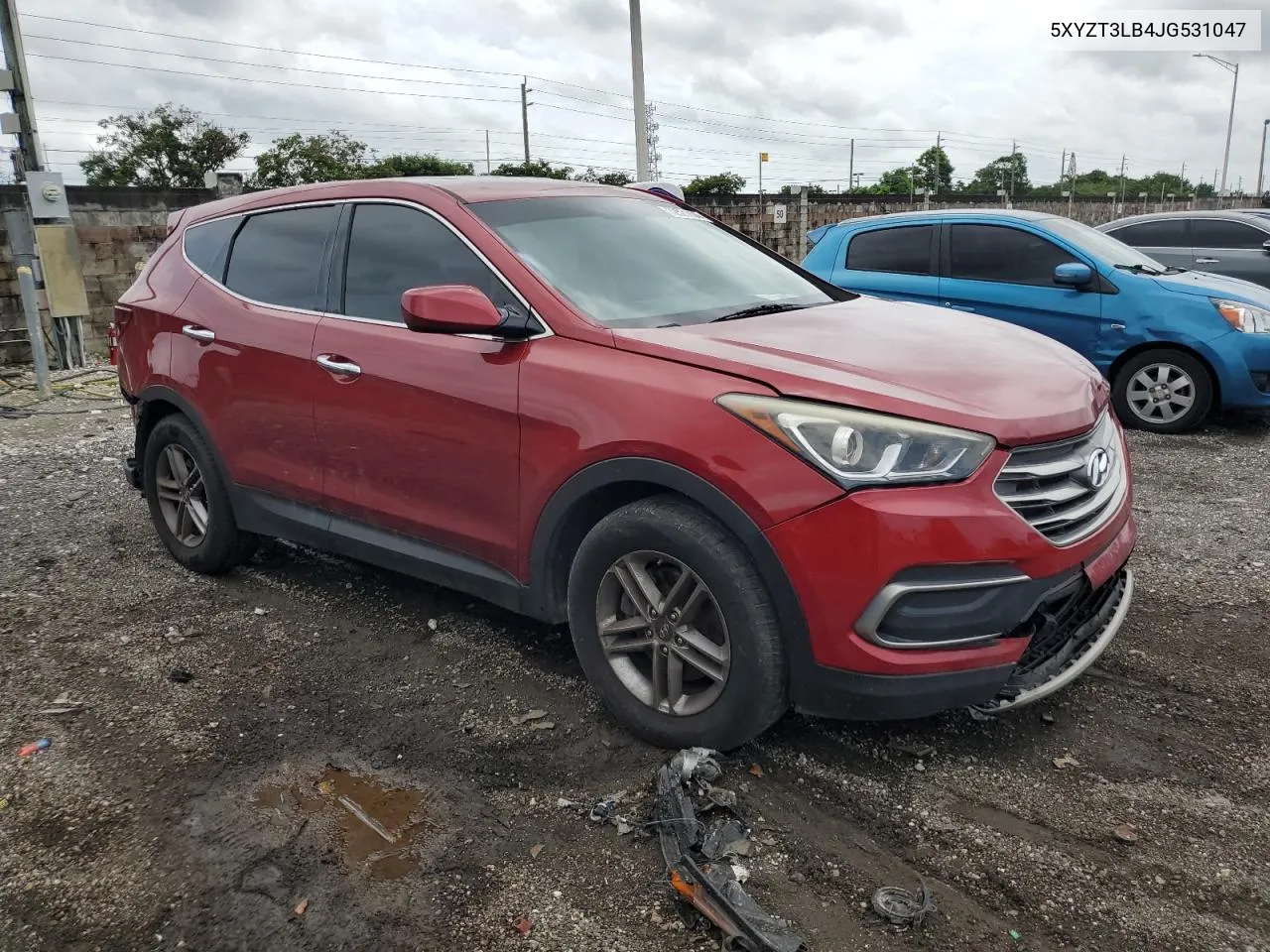 2018 Hyundai Santa Fe Sport VIN: 5XYZT3LB4JG531047 Lot: 72521804