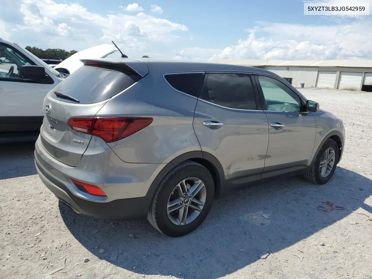 5XYZT3LB3JG542959 2018 Hyundai Santa Fe Sport