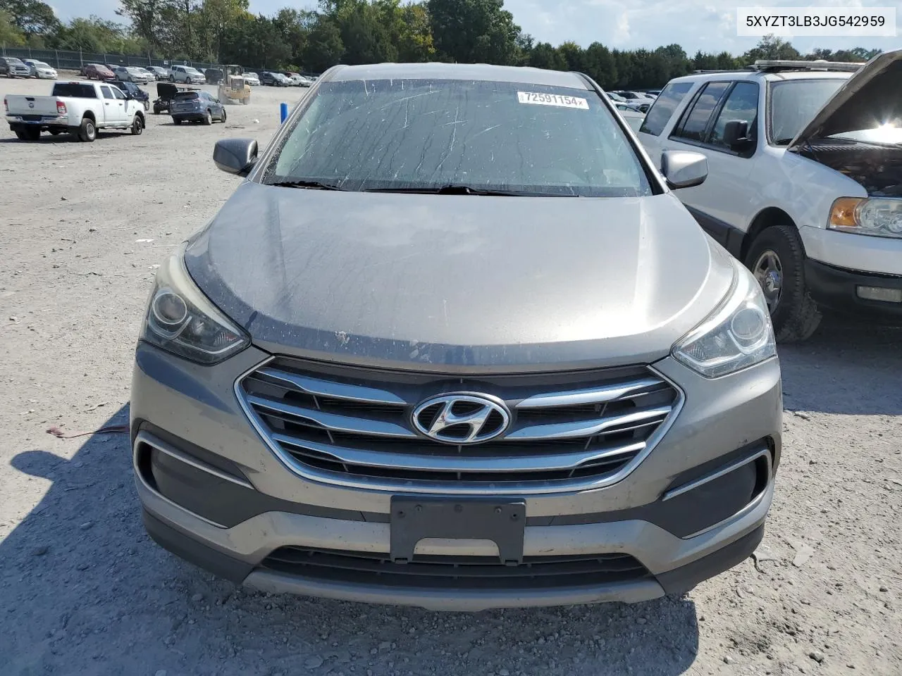 5XYZT3LB3JG542959 2018 Hyundai Santa Fe Sport