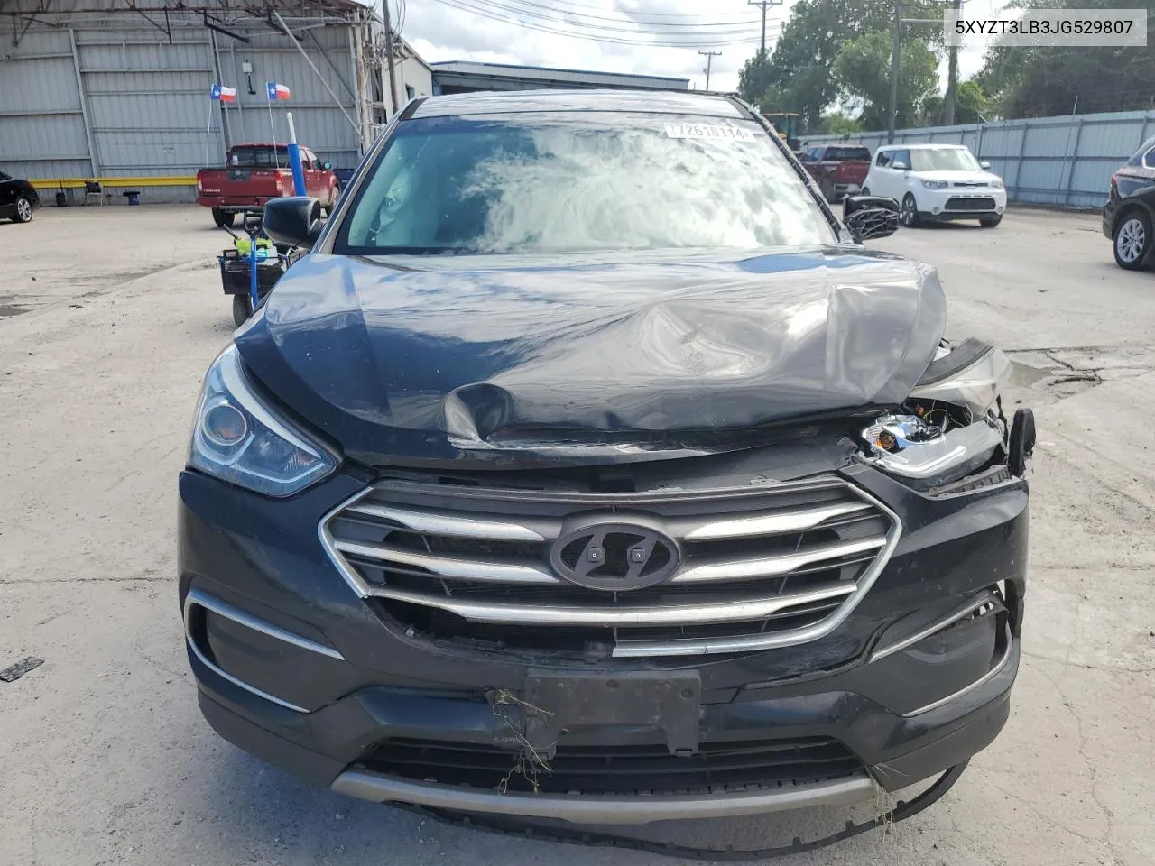 5XYZT3LB3JG529807 2018 Hyundai Santa Fe Sport