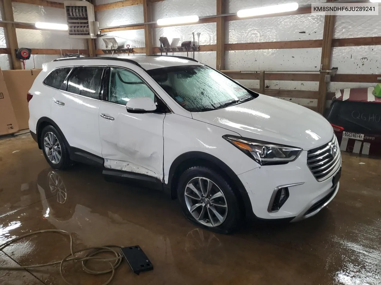 2018 Hyundai Santa Fe Se VIN: KM8SNDHF6JU289241 Lot: 72649664