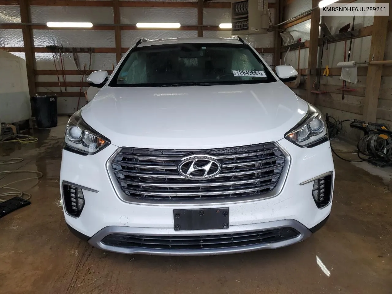 KM8SNDHF6JU289241 2018 Hyundai Santa Fe Se