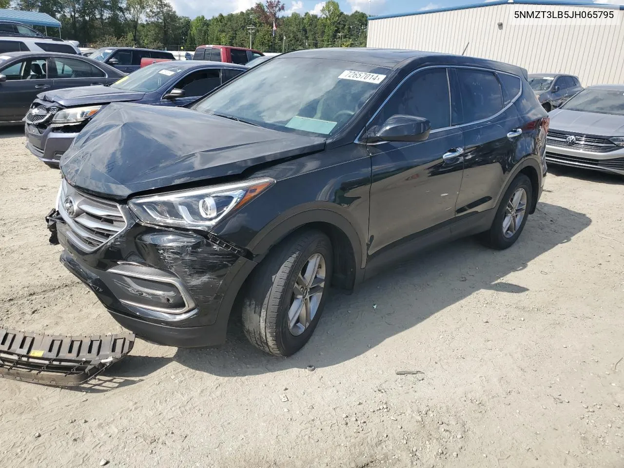 2018 Hyundai Santa Fe Sport VIN: 5NMZT3LB5JH065795 Lot: 72657014