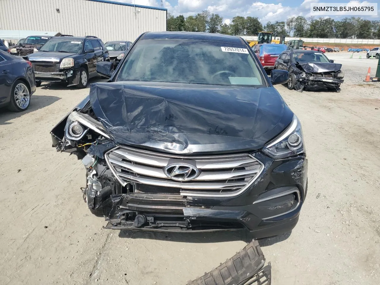 2018 Hyundai Santa Fe Sport VIN: 5NMZT3LB5JH065795 Lot: 72657014