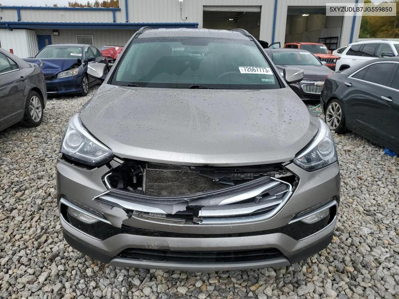 5XYZUDLB7JG559850 2018 Hyundai Santa Fe Sport