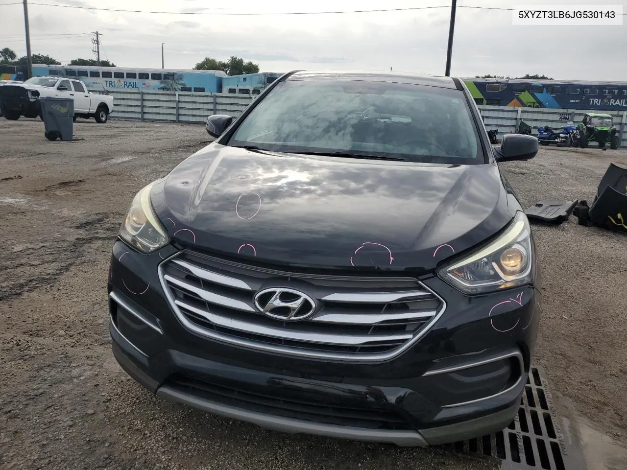 2018 Hyundai Santa Fe Sport VIN: 5XYZT3LB6JG530143 Lot: 72763964