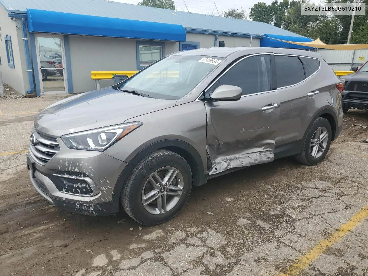 2018 Hyundai Santa Fe Sport VIN: 5XYZT3LB6JG519210 Lot: 72789934