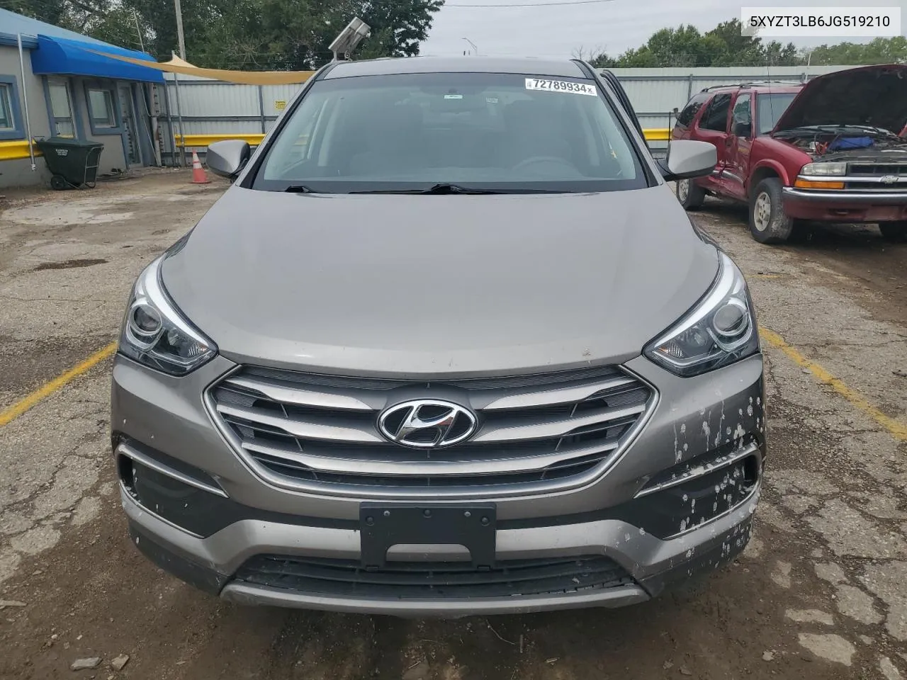 2018 Hyundai Santa Fe Sport VIN: 5XYZT3LB6JG519210 Lot: 72789934