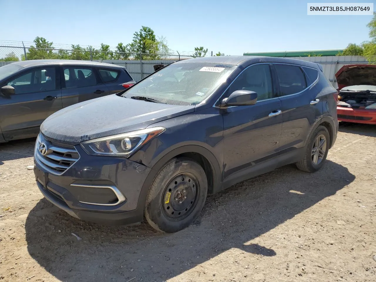 2018 Hyundai Santa Fe Sport VIN: 5NMZT3LB5JH087649 Lot: 72935864