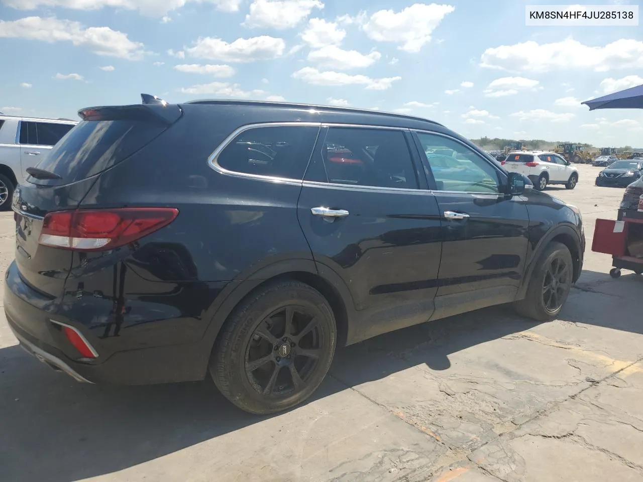 2018 Hyundai Santa Fe Se VIN: KM8SN4HF4JU285138 Lot: 72938964