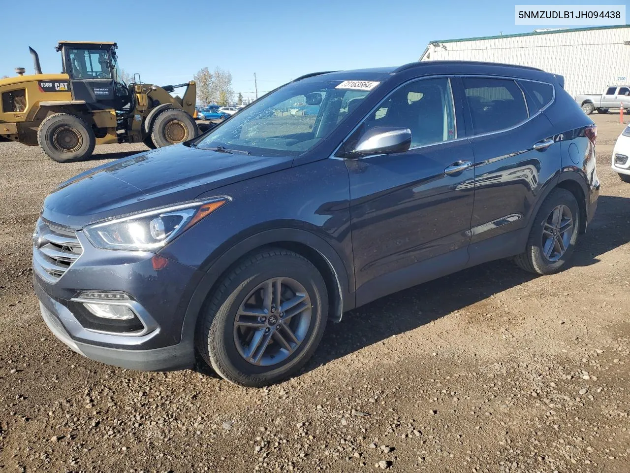 5NMZUDLB1JH094438 2018 Hyundai Santa Fe Sport