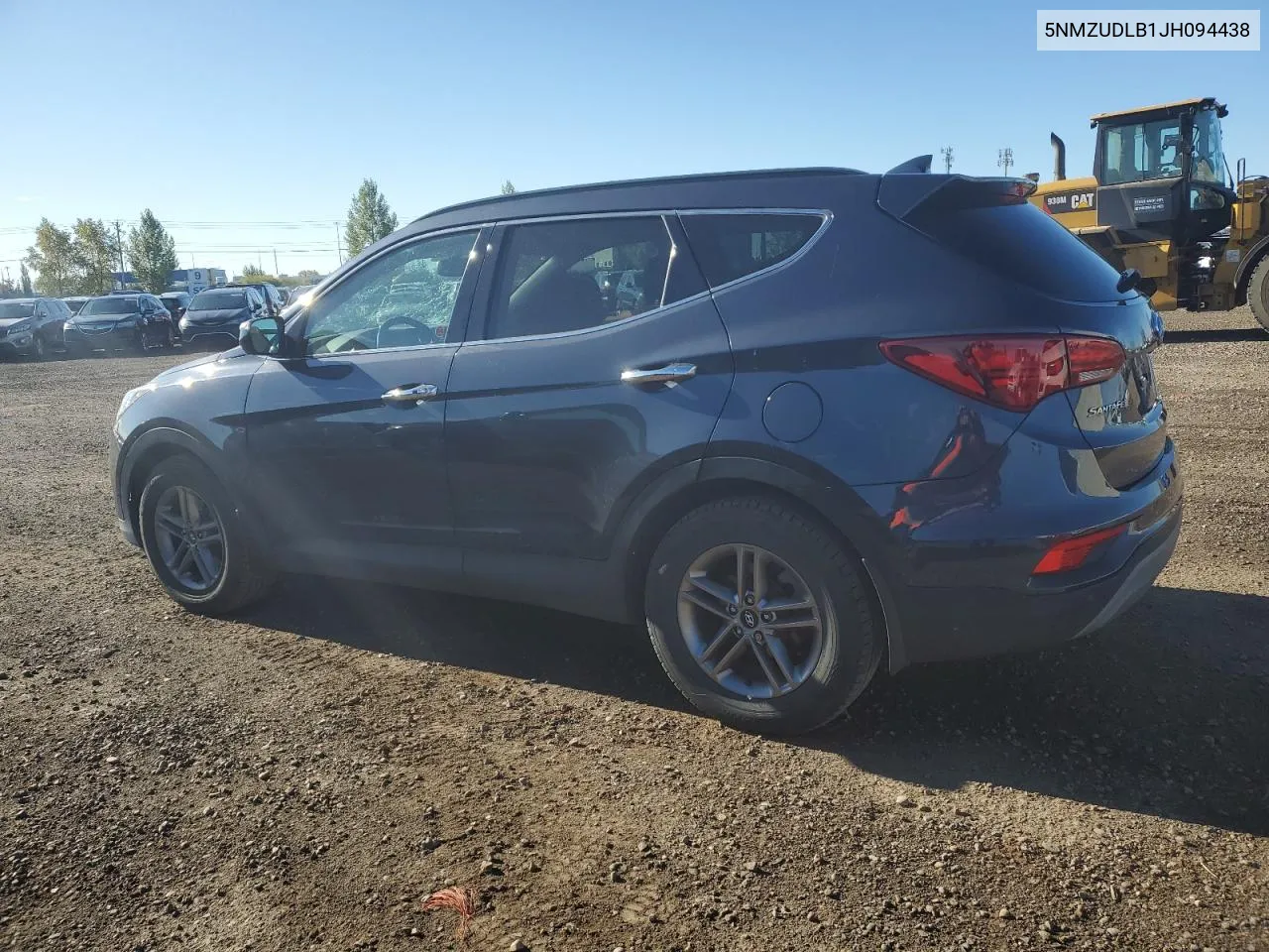 2018 Hyundai Santa Fe Sport VIN: 5NMZUDLB1JH094438 Lot: 73163564