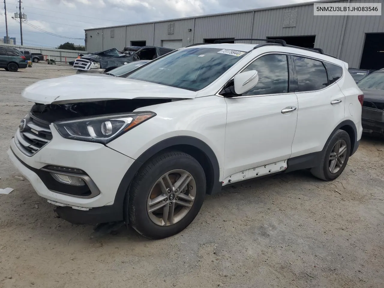 5NMZU3LB1JH083546 2018 Hyundai Santa Fe Sport