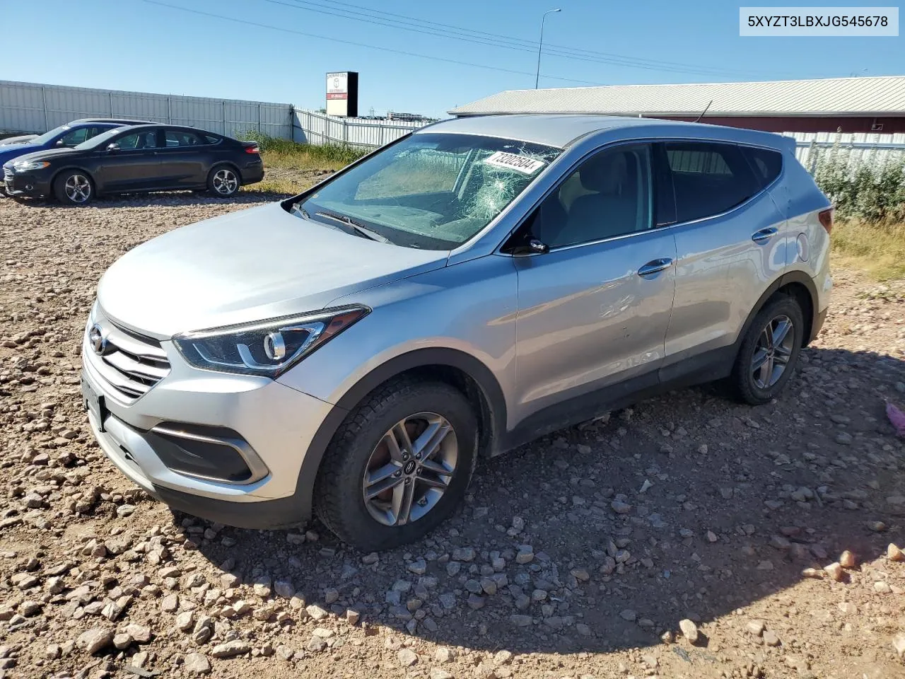 2018 Hyundai Santa Fe Sport VIN: 5XYZT3LBXJG545678 Lot: 73202504