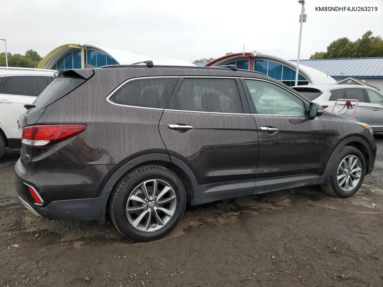 KM8SNDHF4JU263219 2018 Hyundai Santa Fe Se