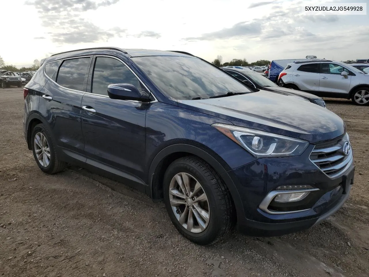 2018 Hyundai Santa Fe Sport VIN: 5XYZUDLA2JG549928 Lot: 73317654