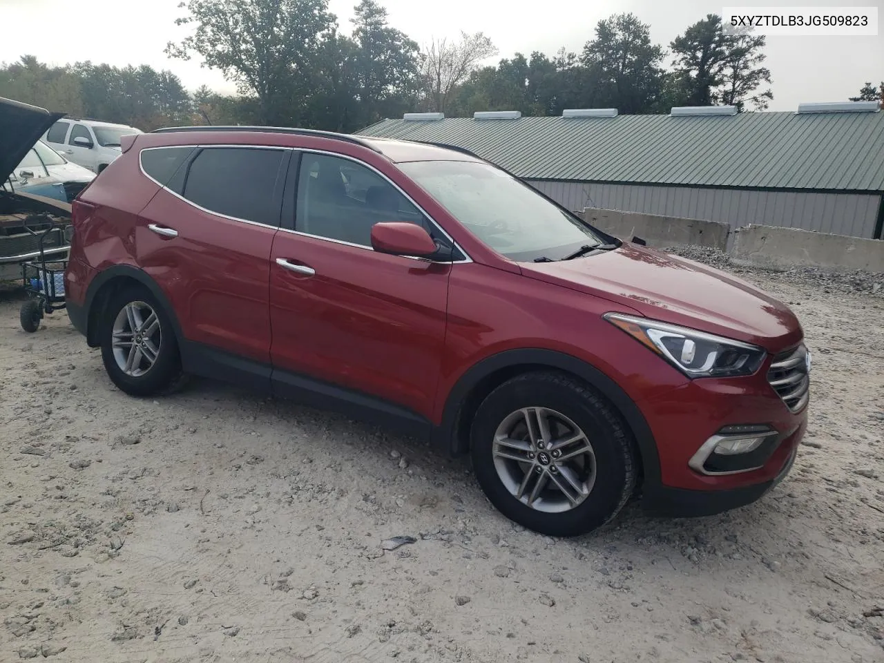 2018 Hyundai Santa Fe Sport VIN: 5XYZTDLB3JG509823 Lot: 73318214