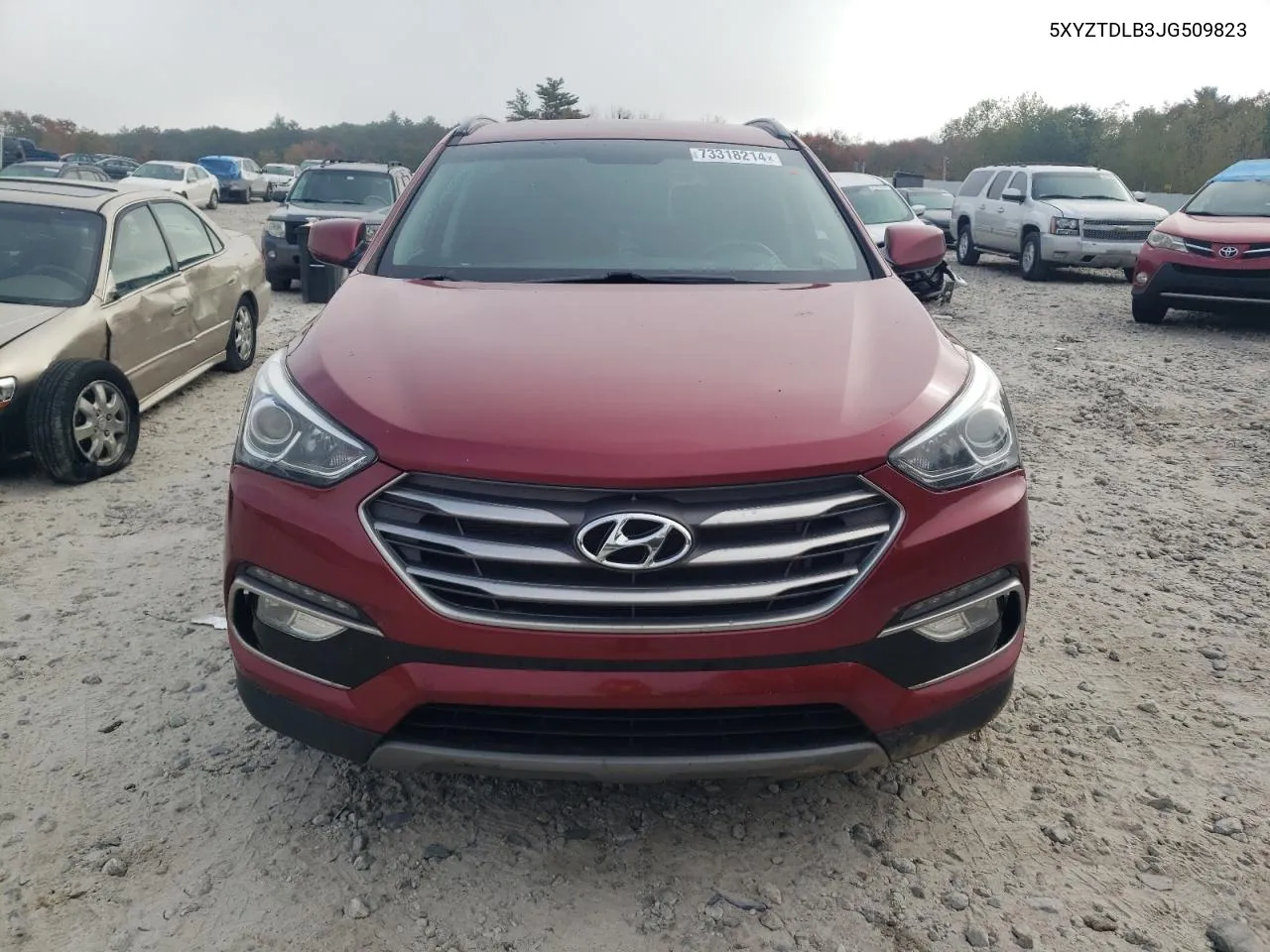 2018 Hyundai Santa Fe Sport VIN: 5XYZTDLB3JG509823 Lot: 73318214