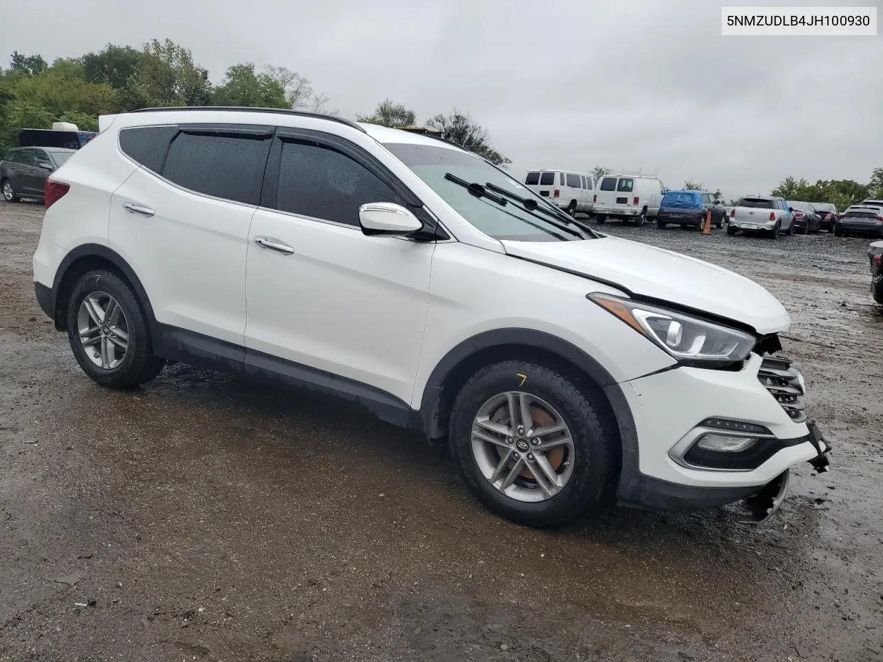 2018 Hyundai Santa Fe Sport VIN: 5NMZUDLB4JH100930 Lot: 73342894