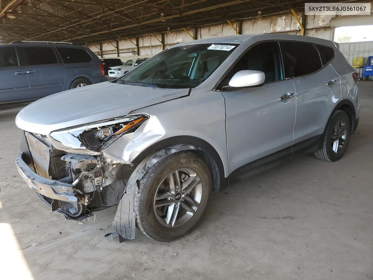 5XYZT3LB6JG561067 2018 Hyundai Santa Fe Sport