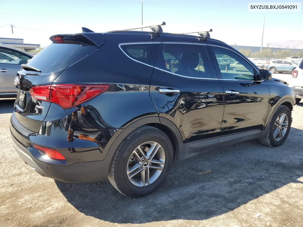 2018 Hyundai Santa Fe Sport VIN: 5XYZU3LBXJG549291 Lot: 73409374