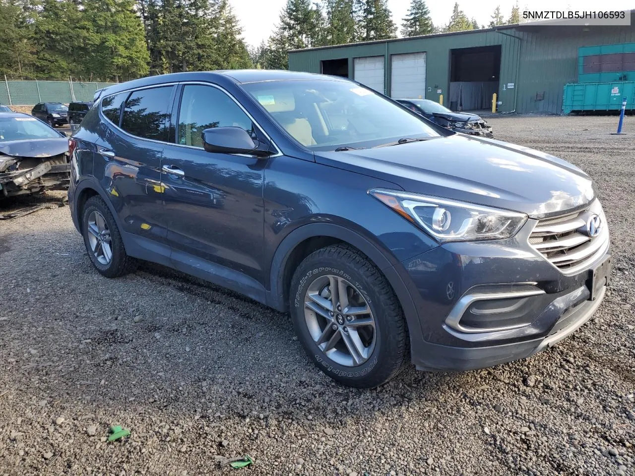 5NMZTDLB5JH106593 2018 Hyundai Santa Fe Sport