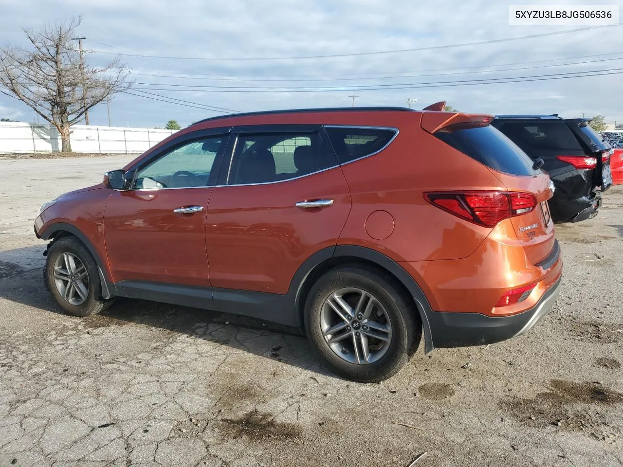 2018 Hyundai Santa Fe Sport VIN: 5XYZU3LB8JG506536 Lot: 73499994