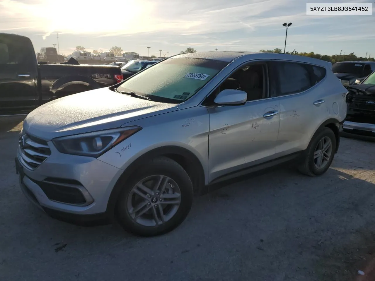 5XYZT3LB8JG541452 2018 Hyundai Santa Fe Sport