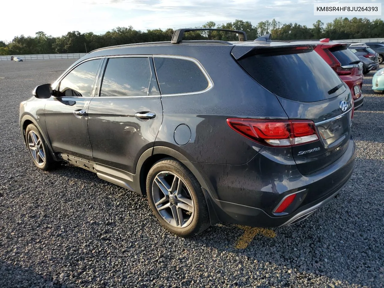 KM8SR4HF8JU264393 2018 Hyundai Santa Fe Se Ultimate