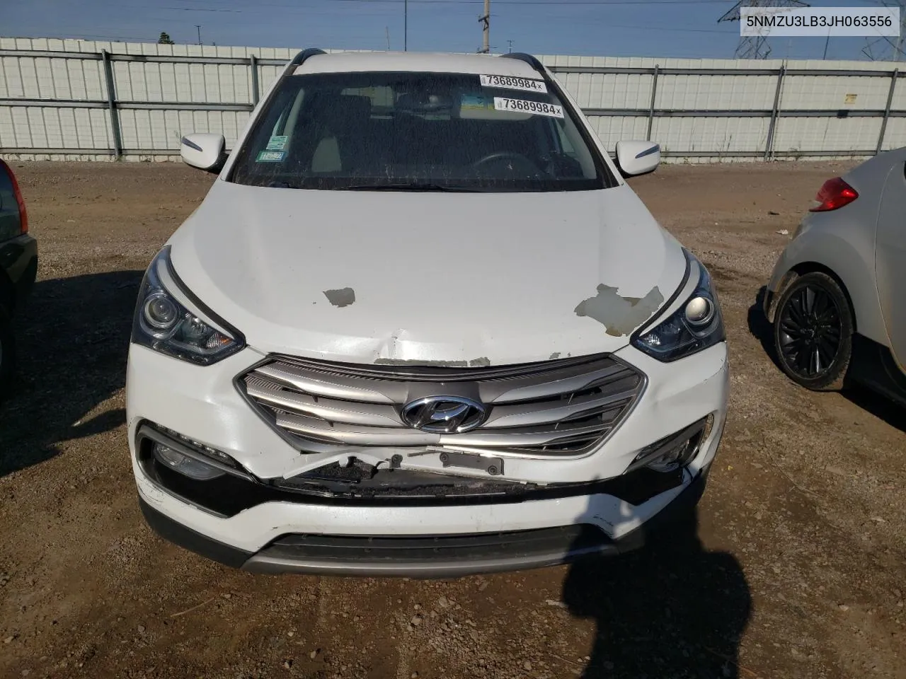 5NMZU3LB3JH063556 2018 Hyundai Santa Fe Sport