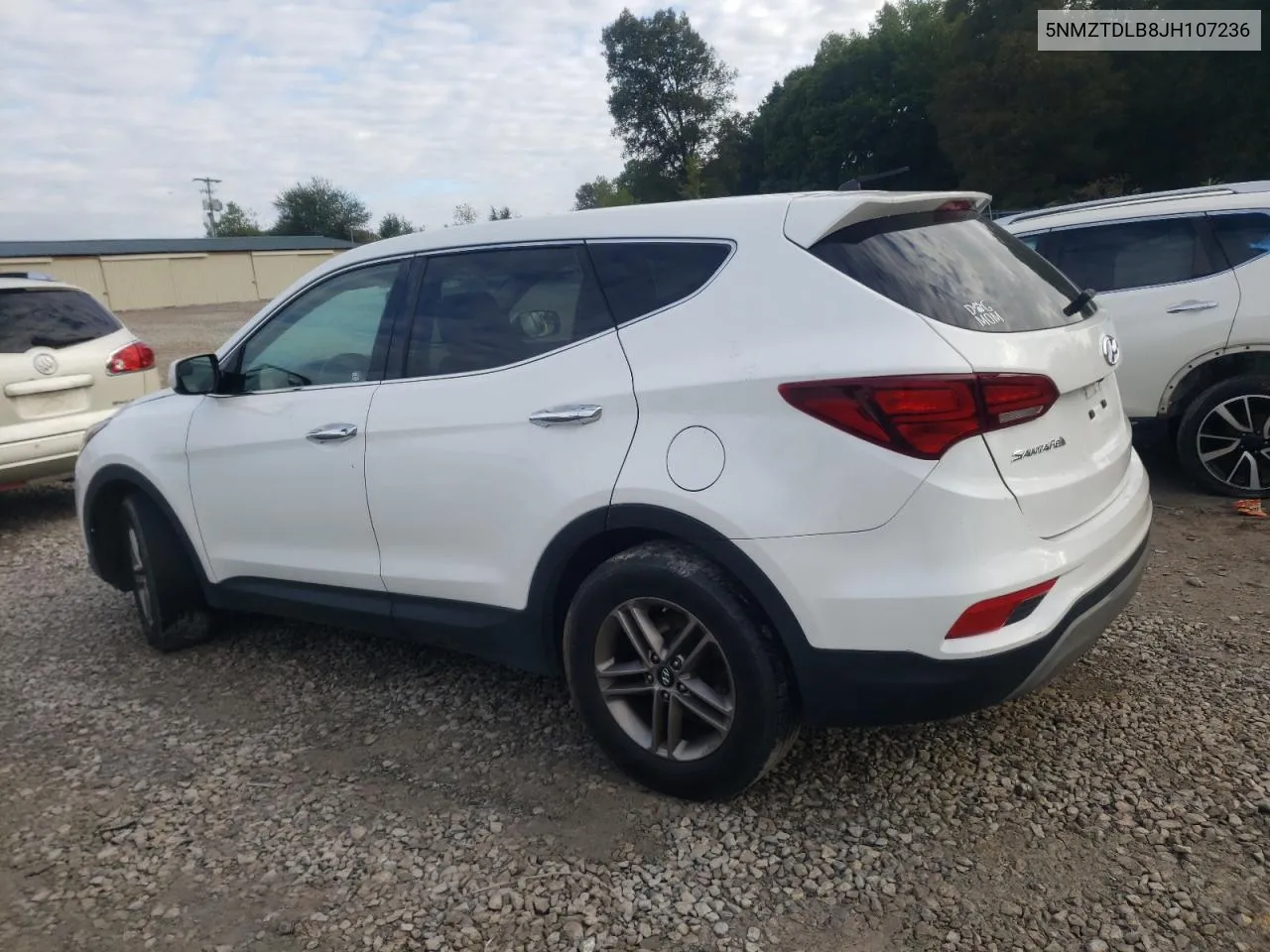 2018 Hyundai Santa Fe Sport VIN: 5NMZTDLB8JH107236 Lot: 73706734