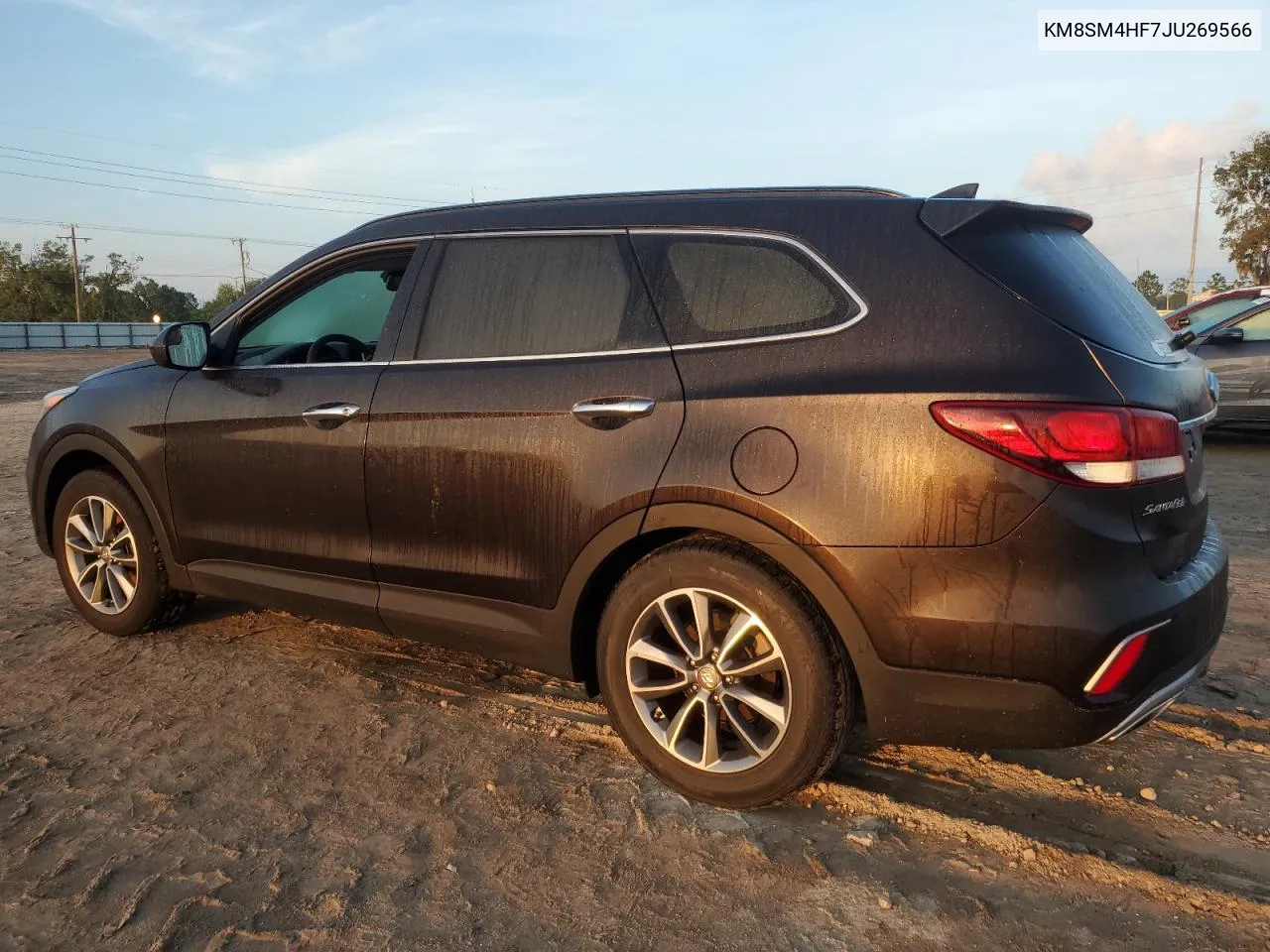 2018 Hyundai Santa Fe Se VIN: KM8SM4HF7JU269566 Lot: 73869554